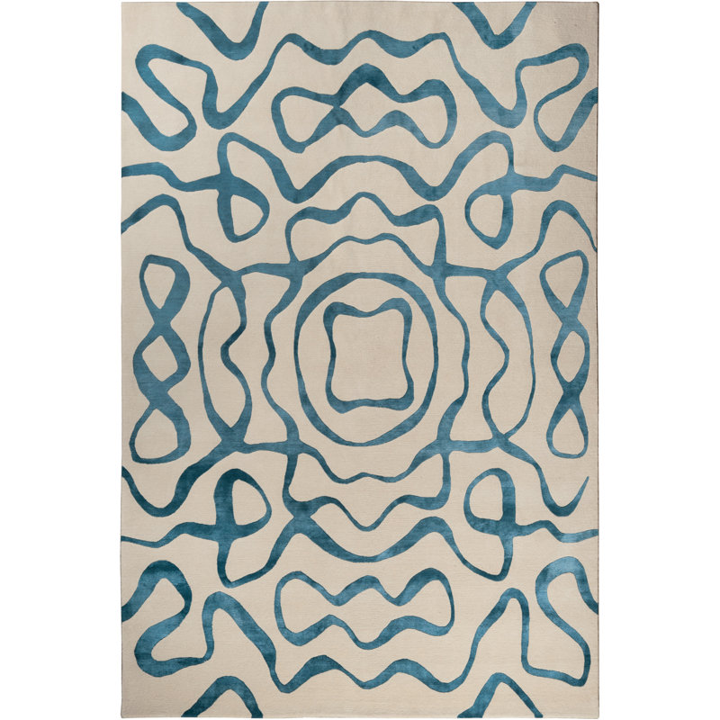 Ken Fulk Sonic Wave Area Rug, Rectangle 6' x 9'