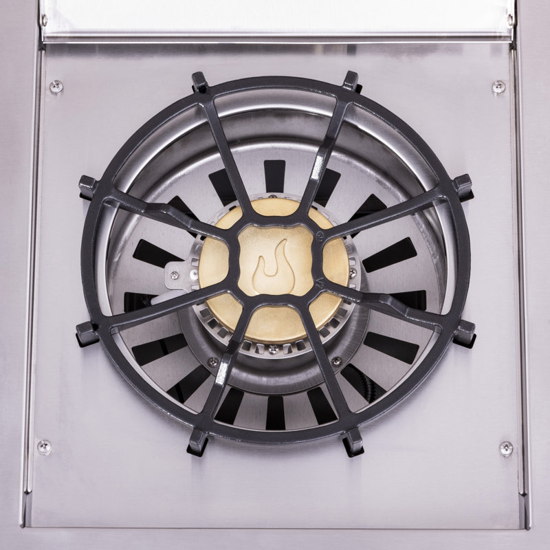 Stainless Steel Propane Gas Side Burner with Controls