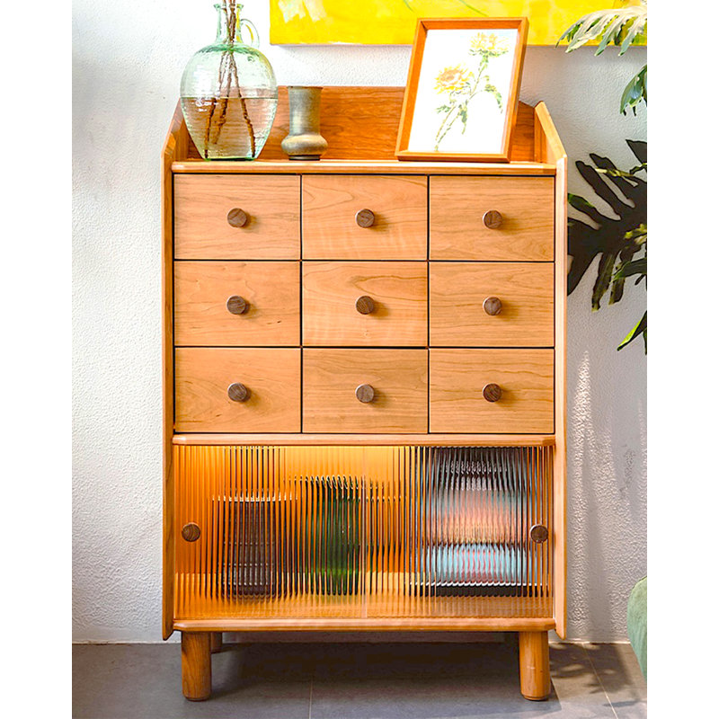 Armoire d'appoint multifonctionnelle exquise à grande capacité