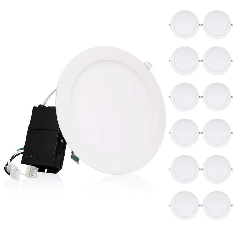 Low Voltage Integrated LED Solar Deck Lights Dusk to Dawn for Fence Stairs Waterproof, White