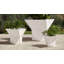 Faz White LED Pot Planter-352239198