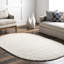Tapis ivoire tressé à la main Dunanney-55010852