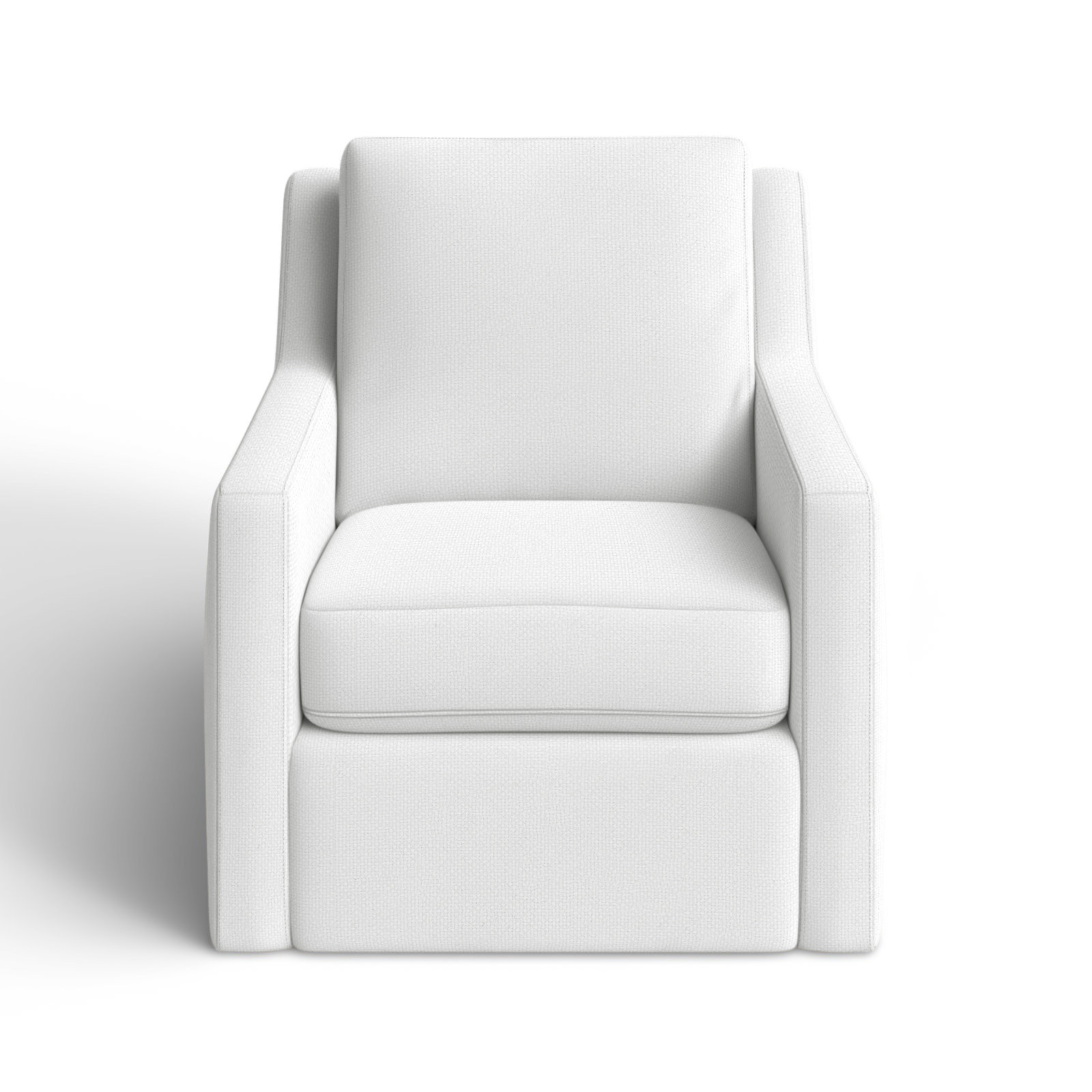 Milunka Upholstered Armchair, Ida White