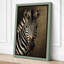 Frontal Zebra Modern - Wrapped Canvas-1906685523-1906685550