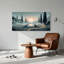 Ensemble d'une toile murale Jardin mystique-130710057-130710054
