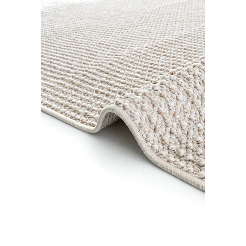 Relina Geometric Machine Made Indoor / Outdoor Area Rug, Rectangle 6'6" x 9'10"