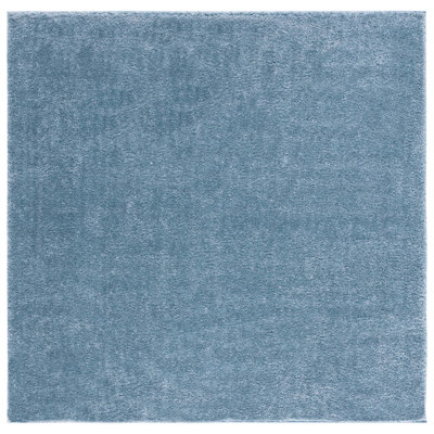 Corfu Tahoe Shag Performance Solid Color Rug