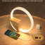 Digital Electric Tabletop Clock in Yellow