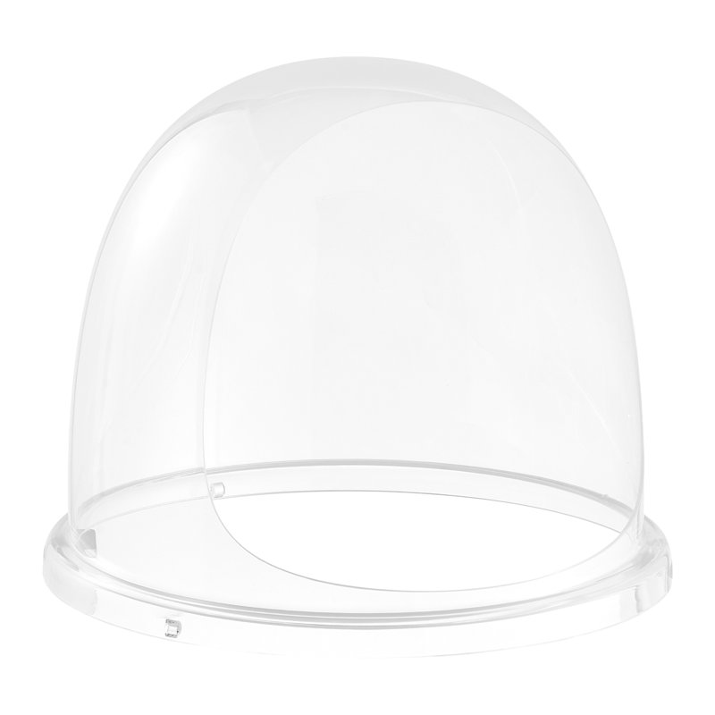 Couvercle de machine à barbe à papa, protection antibulles compatible avec les bols de 38 cm (15 pouces) pour machines à barbe à papa, idéal pour les fêtes et les commerces. Dôme transparent en acrylique avec rainure inférieure.
