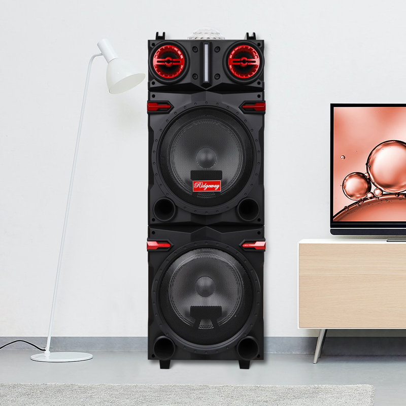 Haut-parleur Bluetooth 9000W avec double caisson de basses et caisson de basses 10 pouces