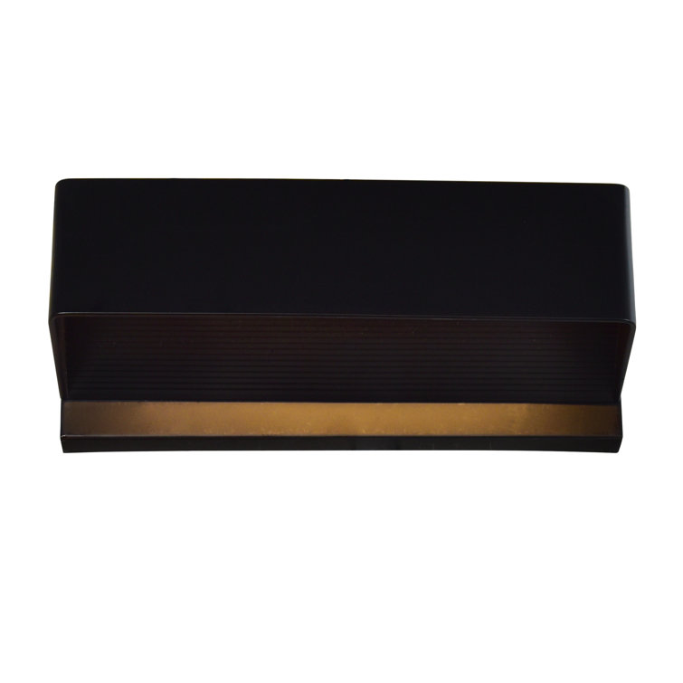 Leedward Steel LED Armed Sconce