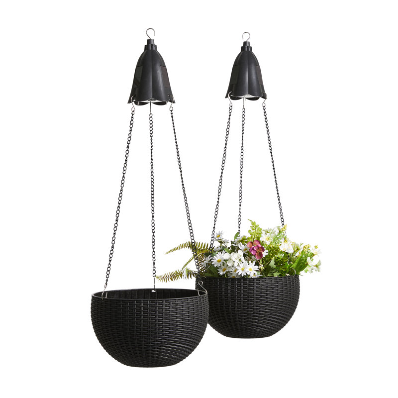 Hanging Planter, Black