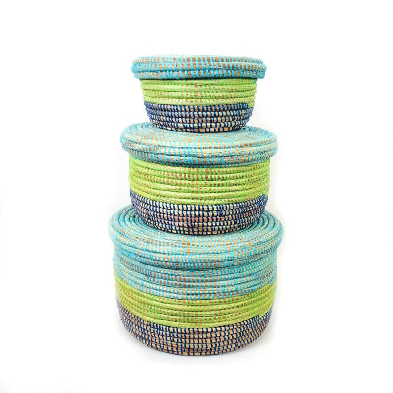 Paniers de rangement modernes