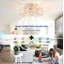 Ventilateur de plafond à cage CC réversible 6 vitesses avec lumière Contemporary - blanc-815588299