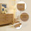Solid Wood 140 cm W Chest of 6 Drawers-124311937