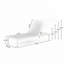Chaise longue de patio-365759010