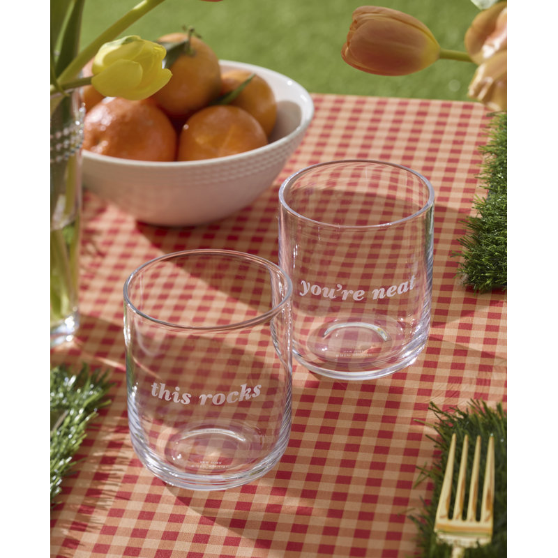 This Rocks & You're Neat DOF Glasses, Set of 2