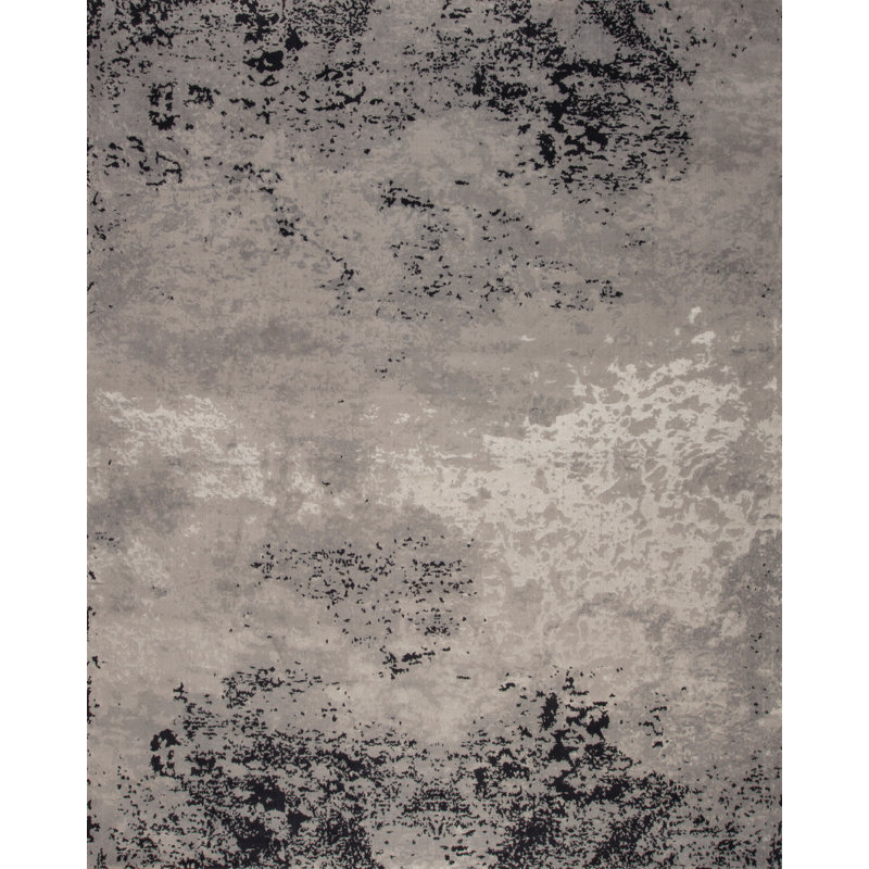 Nirvana Area Rug in Gray, Rectangle 12' x 15'