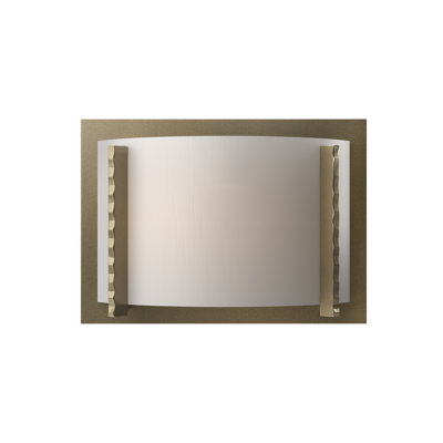Vertical Bars Forged Flush Mounted Sconce