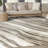 Barric Modern Marble Sustainable Woven Area Rug-312059174