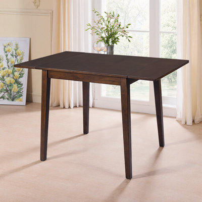 Table de salle à manger extensible en faux marbre - 4 places, peu encombrante pour les petites pièces
