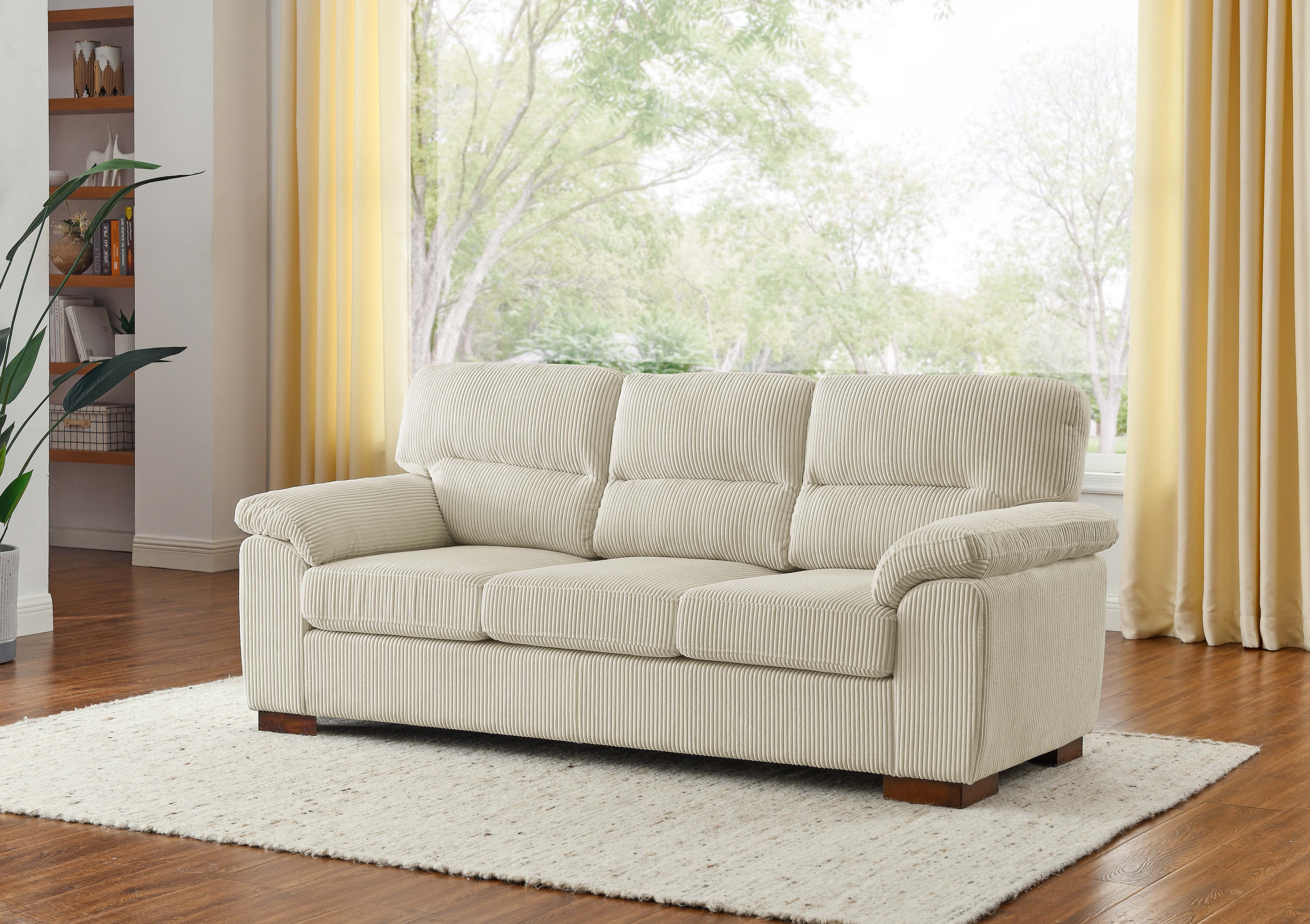 Aziyah 81'' Corduroy Sofa