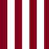 Toile rayée rouge