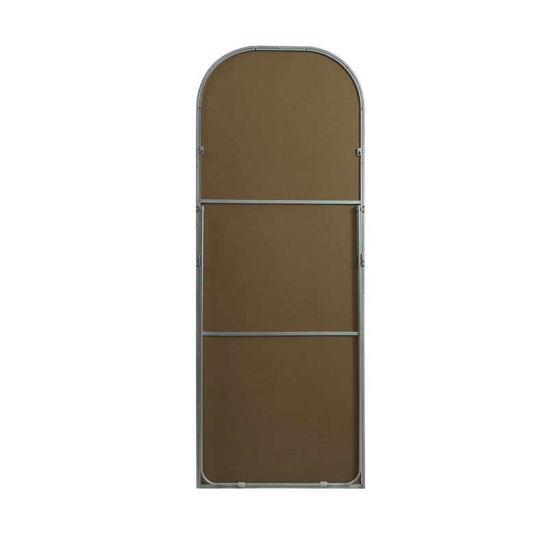 Miroir de plancher Sabine, 74 po x 28 po, Argent