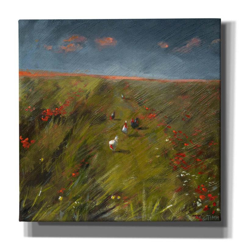 «The Long Walk Home» par Lisa Timmerman, reproduction d'art sur toile, H 12 po x l 12 po x P 0,75 po
