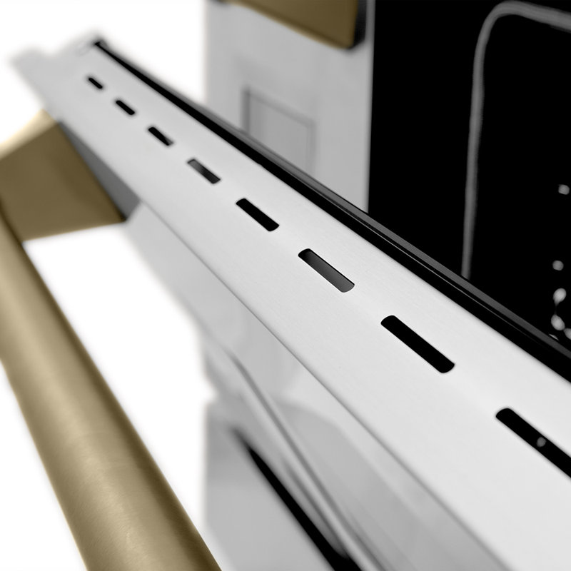 ZLINE Autograph 48" Legacy Dual Fuel Range w/ 7 Burners, Champagne Bronze Stainless Steel