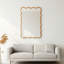 Miroir décoratif rectangulaire en bois-1253260428
