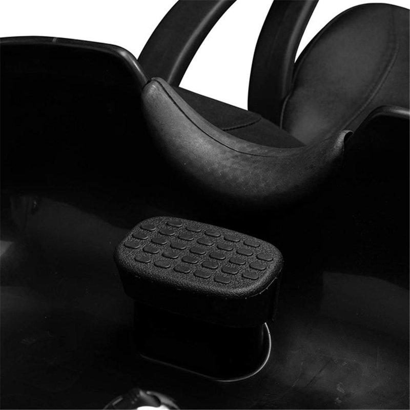 Fauteuil de lavage à contre-courant Salon Shampoo avec bol de shampooing en plastique ABS profond
