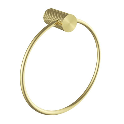 Madrid Towel Ring - Gold