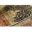 Floral Area Rug in Black/Rust