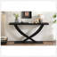 Mirod 57'' Modern Rustic Console Table With Cross-Leg Design,Sturdy Construction And Ample Surface Space,Perfect For Living Room Or Bedroom-1380766279