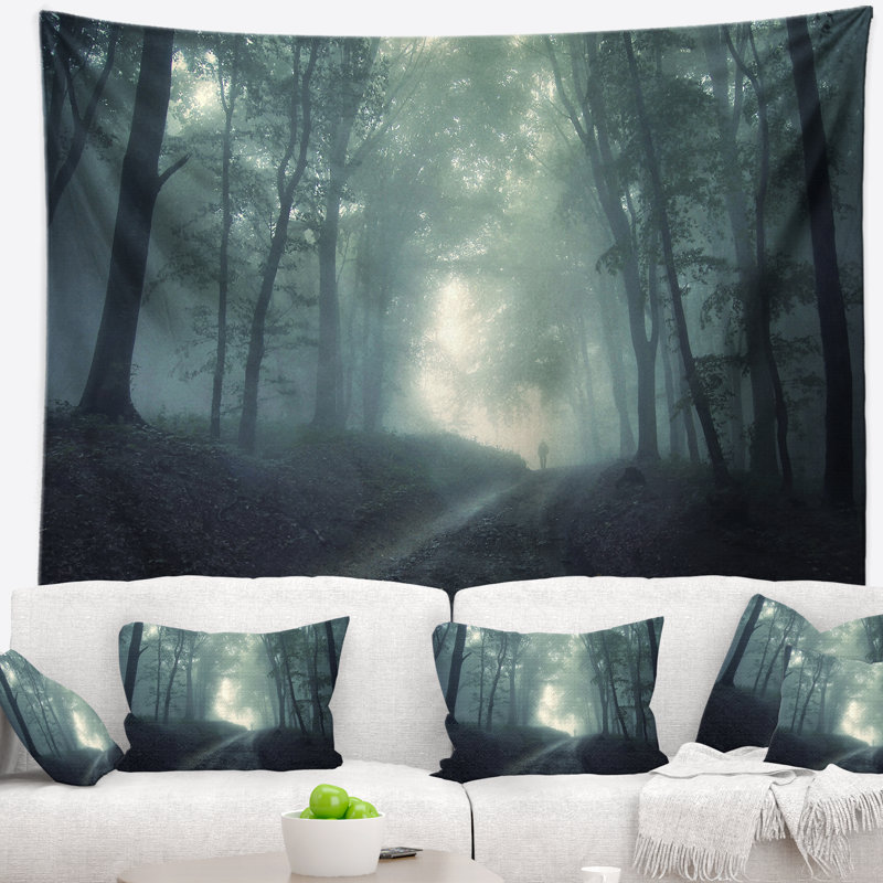 Landscape Polyester Tapestry, 32" H x 39" W
