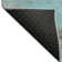 Premium Machine Washable Prisco Teal Rug