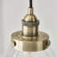 Anais 1 Light Glass Dome Pendant-33765782