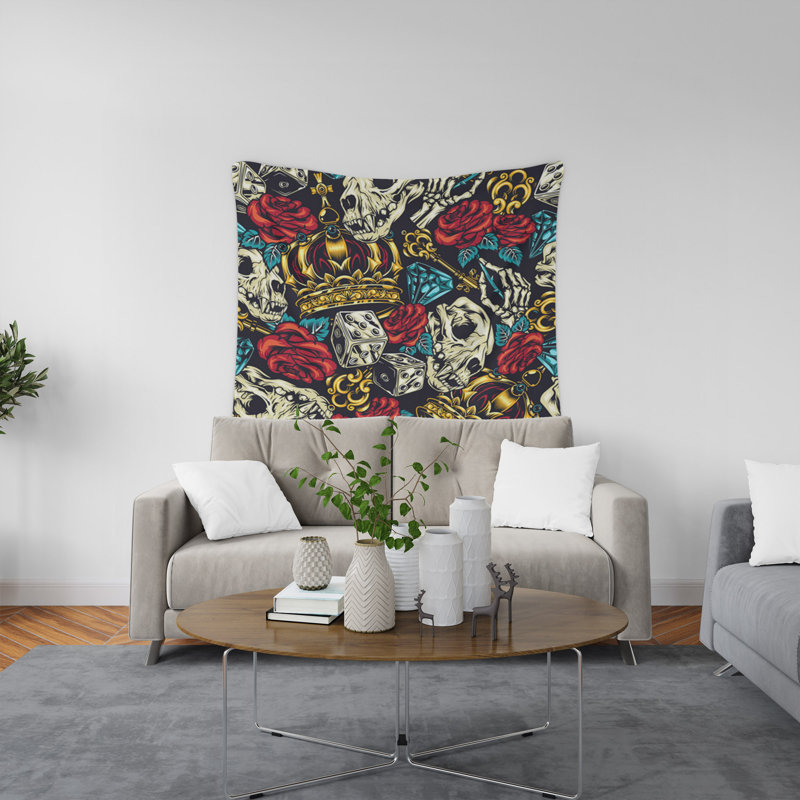 Tapisserie murale, H 88 po x l 104 po