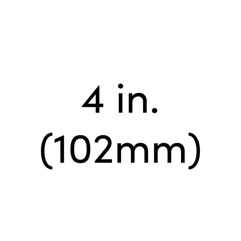 3" Center to Center Cup/Bin Pull, Flat Black, 4"