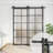 Glass Barn Bypass Door with Installation 6.6FT Hardware Kit