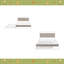 Structure de lit plateforme en métal avec lit gigogne-576722020-576722019