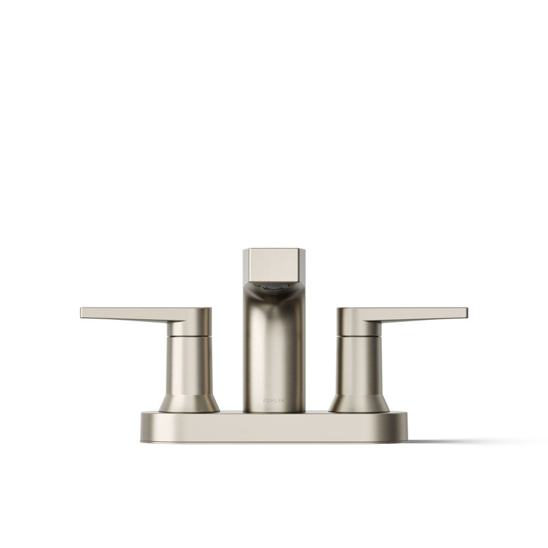 Taut Centerset Bathroom Sink Faucet, Vibrant Brushed Nickel