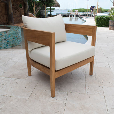 Teak Outdoor Lounge Chair