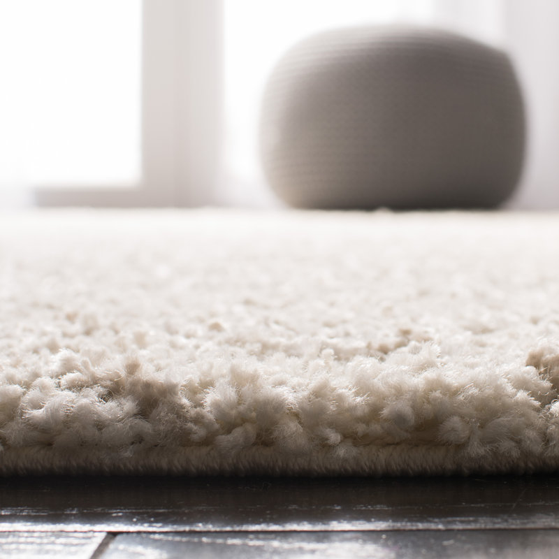 Tapis géométrique Develin Performance, Rond 8 pi, Ivory/Beige