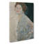 Lady In White by Gustav Klimt - Wrapped Canvas Painting-61839056