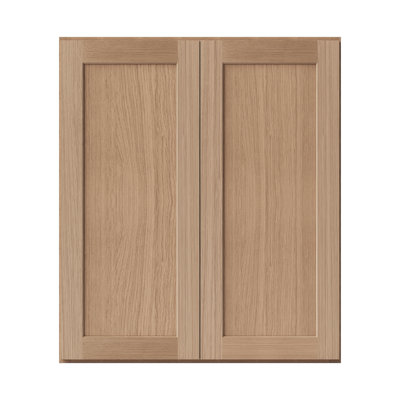 Armoire de cuisine en bois massif prête à assembler