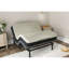 Matelas pour lit simple en gel - 10 po avec base en mousse respirante pour une circulation d'air améliorée avec couche douce de 2,5 po pour une relaxation maximale