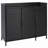 Outdoor Grill Cart PE Wicker Bar Cart and Cabinet with Storage-111633350