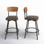 Tabouret de comptoir pivotant 27 po Avriel-1334006454-1315014857-1278769560